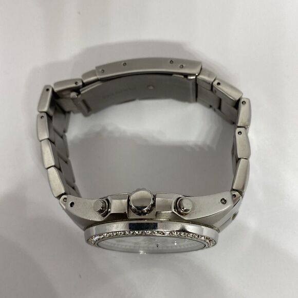 Fossil Decker ES2681 Women Silver Stainless Steel Analog Dial Quartz Watch JK711 - Picture 8 of 12